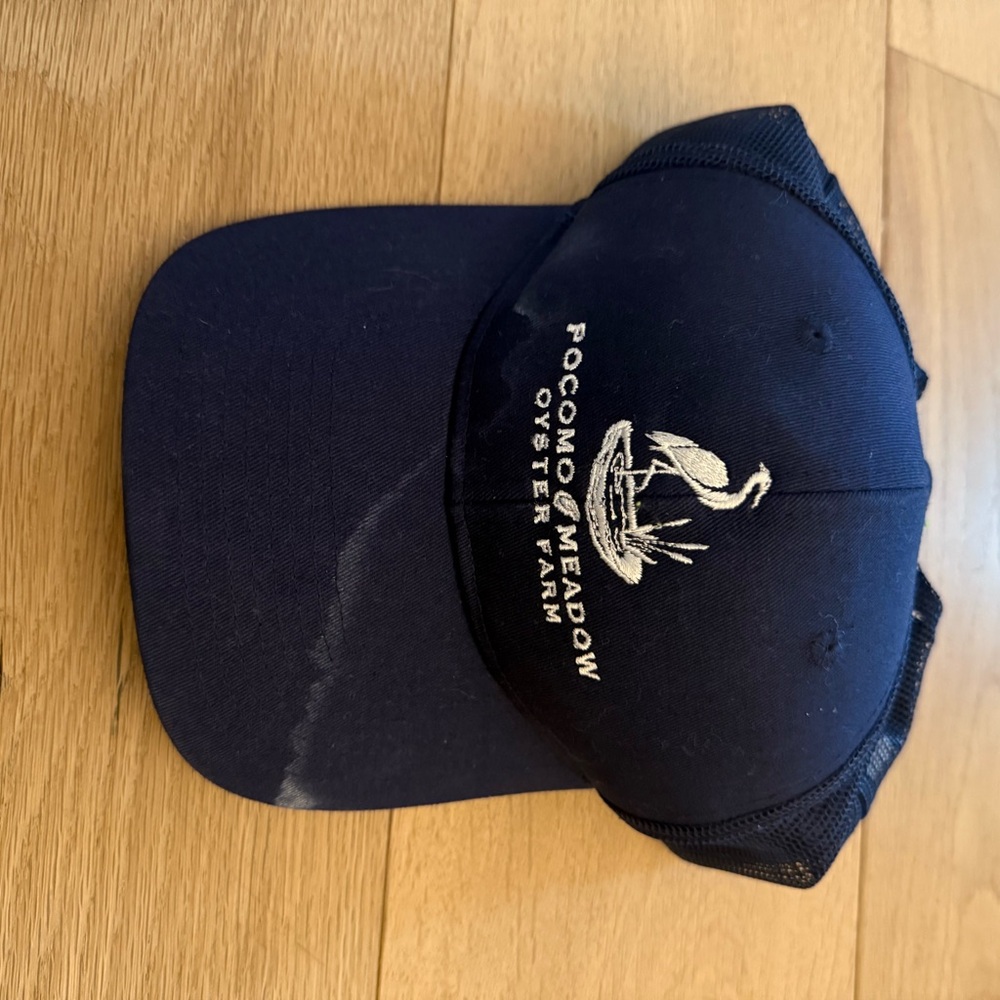 Navy Pocono Meadow Oyster Farm Cap